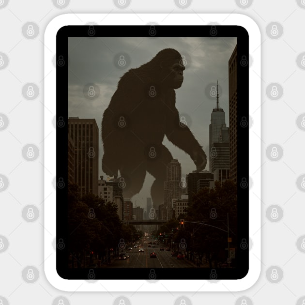 Enormes Bigfoot Sticker by Megadorim